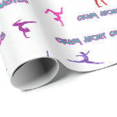 Crazy Over Gymnastiek Cadeaupapier (Rol Hoek)