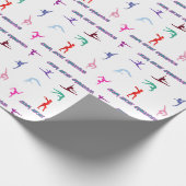 Crazy Over Gymnastiek Cadeaupapier (Hoek)