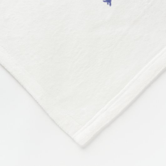 Crazy Over Gymnastiek Fleece Deken (Hoek)