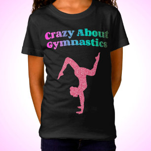 Crazy Over gymnastiek Handstandaard Onderdruk lett T-shirt