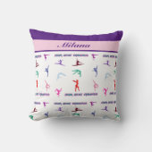 Crazy Over Gymnastiek Kussen (Voorkant)