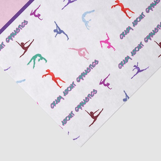 Crazy Over Gymnastiek Tissuepapier (Detail)