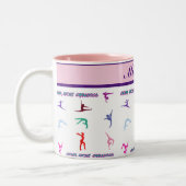 Crazy Over Gymnastiek Tweekleurige Koffiemok (Links)