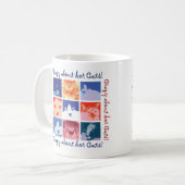 Crazy over haar katten koffiemok (Voorkant links)