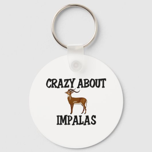 Crazy over Impalas Sleutelhanger (Voorkant)