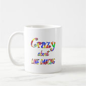 Crazy Over Line Dancing Koffiemok (Links)