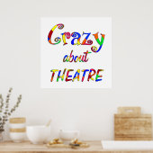 Crazy over theater poster (Keuken)