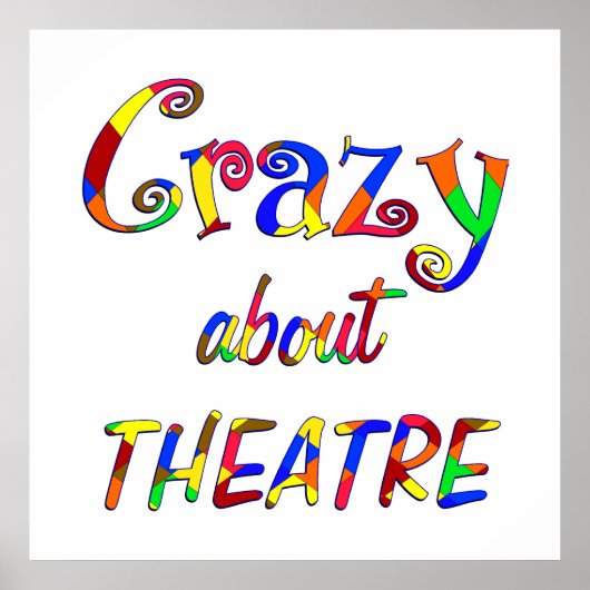 Crazy over theater poster (Voorkant)