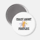 Crazy over vuurvliegjes magneet (Voorkant / Achterkant)