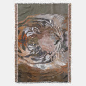 Crazy Paint - Tiger Deken (Voorkant Verticaal)