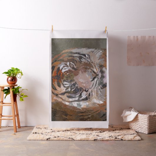 Crazy Paint - Tiger Stof (Voorbeeld)