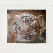 Crazy Paint - Tiger Wandkleed (Voorkant (horizontaal))