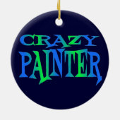 Crazy Painter Keramisch Ornament (Achterkant)