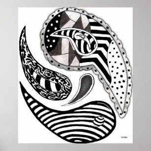 Crazy Paisleys Poster