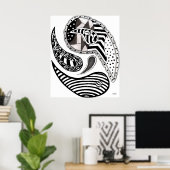 Crazy Paisleys Poster (Thuiskantoor)