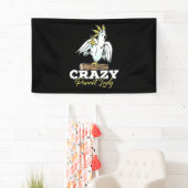 Crazy Parrot Lady Spandoek (Insitu)