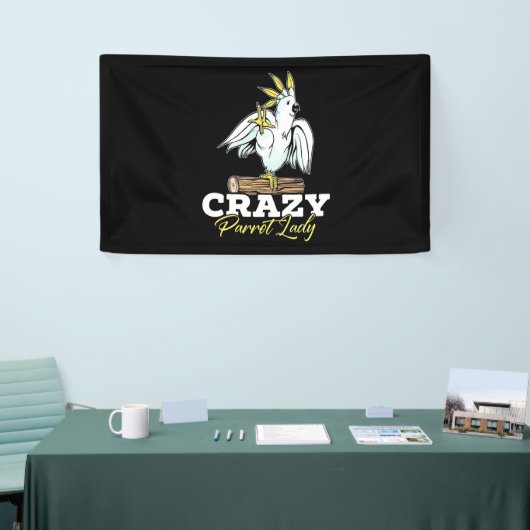 Crazy Parrot Lady Spandoek (Beurs)