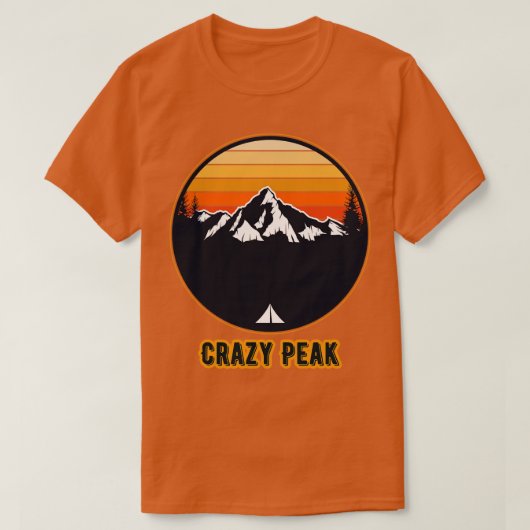 Crazy Peak T-shirt (Design voorkant)