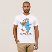 Crazy Penguin "Crazy Penguin Don't Care" T-Shirt (Voorkant volledig)