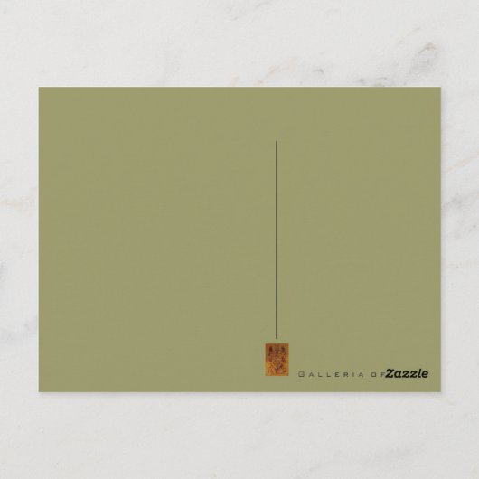 Crazy People ~ Briefkaart (Achterkant)