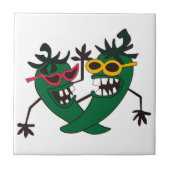 Crazy Peppers Tegeltje (Voorkant)