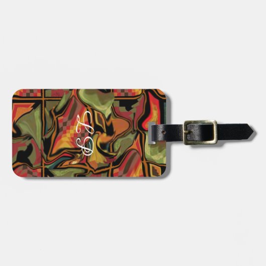 Crazy Personalized Bagagelabel (Voorkant horizontaal)