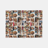 Crazy Photo Collage - tot 16 foto's Fleece Deken (Voorkant (Horizontaal))