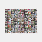 Crazy Photo Collage - tot 24 foto's Fleece Deken (Voorkant (Horizontaal))