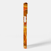 CRAZY PHOTON Abstract Geel Oranje Fractale cirkels Case-Mate iPhone Case (Achterkant / Rechts)