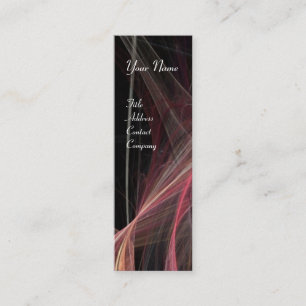 CRAZY PHOTON MONOGRAM paars Mini Visitekaartje