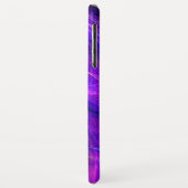 CRAZY PHOTON paars blauw Case-Mate iPhone Case (Achterkant/links)