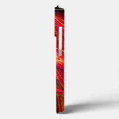 CRAZY PHOTON roze rood Case-Mate iPhone Case (Achterkant / Links)