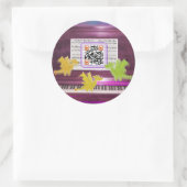 Crazy Piano Dragons zeggen hebben een geweldige da Ronde Sticker (Tas)