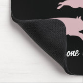 Crazy Pig Lady Mousepad Muismat (Hoek)