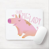 Crazy Pig Lady Muismat (Met muis)
