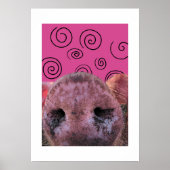 Crazy Pig Poster (Voorkant)