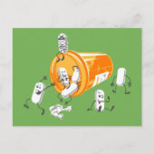 Crazy pills briefkaart (Voorkant)