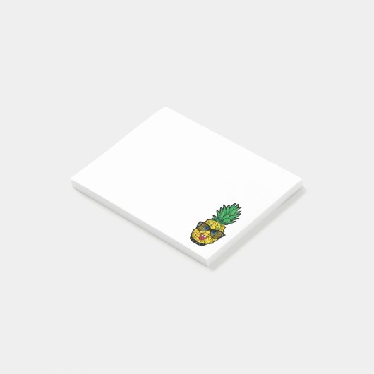 Crazy Pineapple Post-it® Notes (Schuin)
