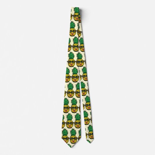 Crazy Pineapple Stropdas (Voorkant)