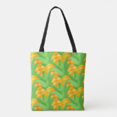 Crazy Pineapple  Sunset Fruit Tropical Tote Bag (Achterkant)