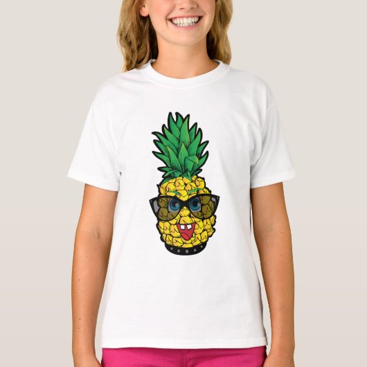 Crazy Pineapple T-shirt (Voorkant)