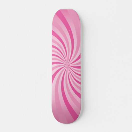 Crazy Pink Schaats Board Persoonlijk Skateboard (Voorkant)