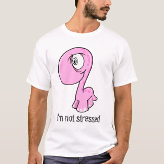 Crazy Pink Stress Dinosaur T-Shirt