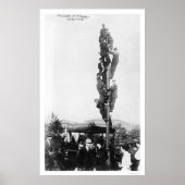 Crazy Pirates Basefall Fans 1909 Poster (Voorkant)