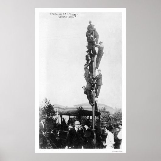 Crazy Pirates Basefall Fans 1909 Poster (Voorkant)