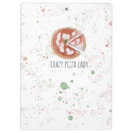 Crazy pizzakklembord klembord