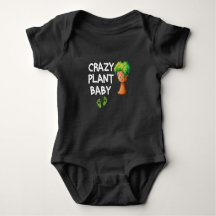 Crazy Plant Baby, Schattige Plant Gebaseerde Baby