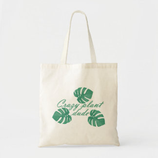 Crazy plant kerel tote bag