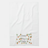"Crazy Plant Lady" Cactus Kitchen Towel Theedoek (Verticaal)