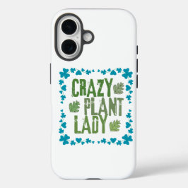 Crazy Plant Lady iPhone 16 Hoesje